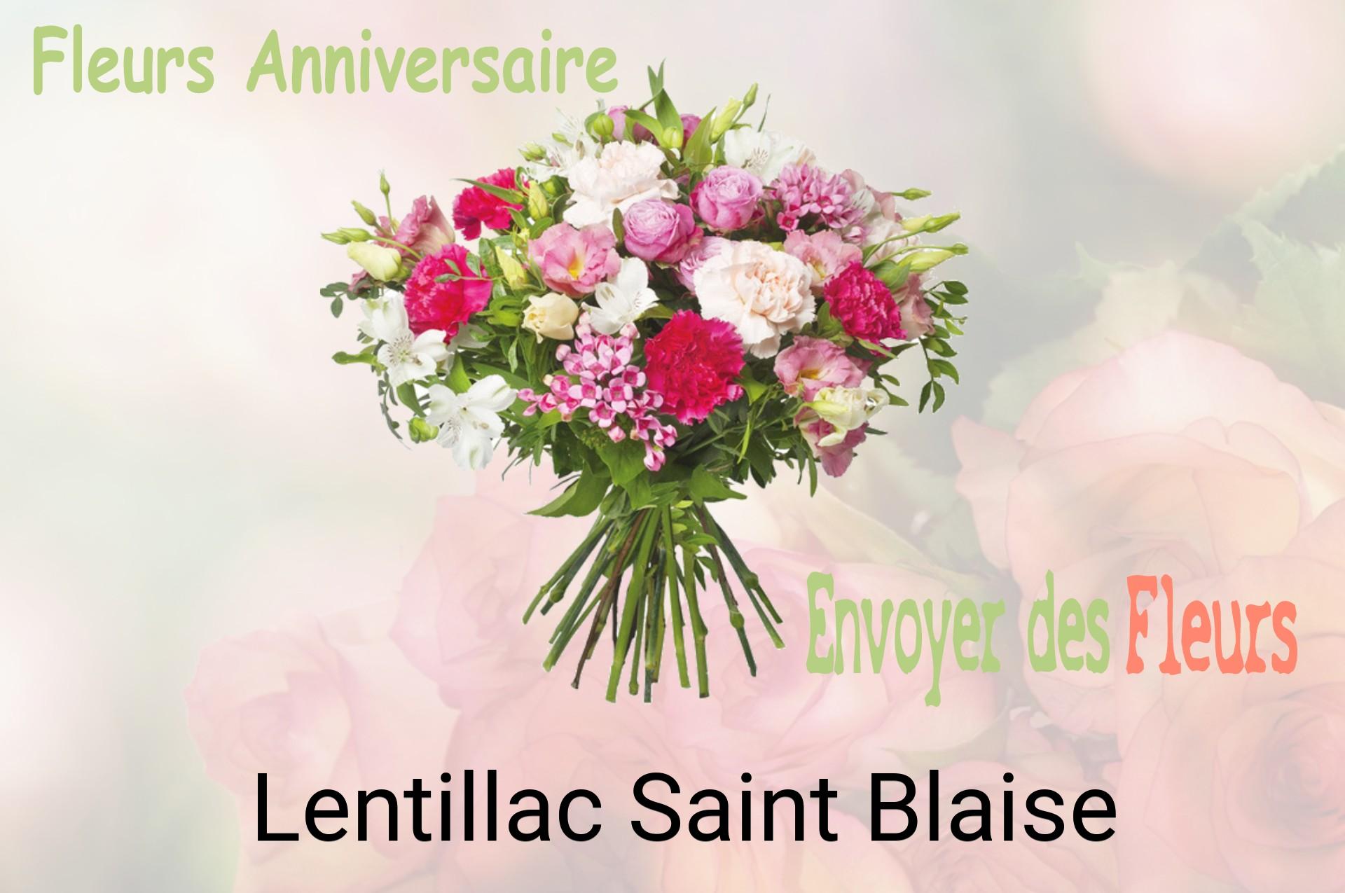 Bouquet de fleurs d’anniversaire livré à Lentillac-Saint-Blaise