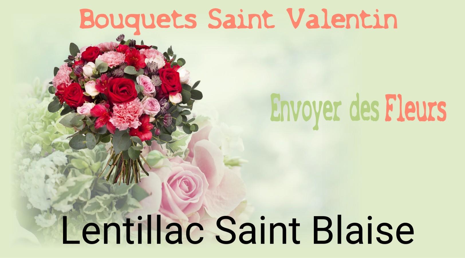 Roses de Saint-Valentin livrées à Lentillac-Saint-Blaise